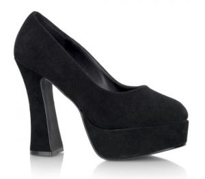 Black Leather DOLLY Chunky Heel Platform Pump by Pleaser Shoes.jpg